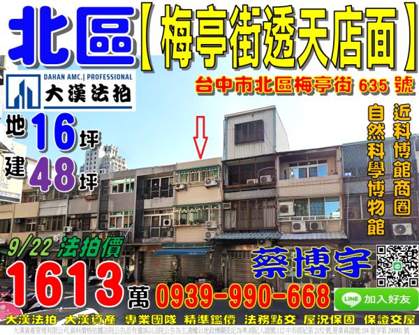 北區法拍屋梅亭街透天